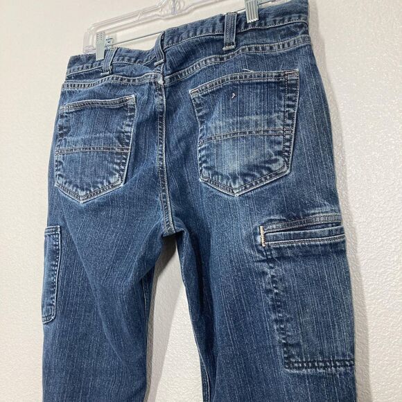 Carhartt FR Jeans Mens 34x30 Blue Relaxed Fit Flame Resistant Work CAT 2 102888 - Picture 15 of 16